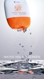 Dr.Leo Little Orange Sun Umbrella Ultra Facial UV Protector Sunscreen Cream SPF50 PA++++ Face/Body Brilliant Sunblock Long Lasting Waterproof Sunscreen 30ML