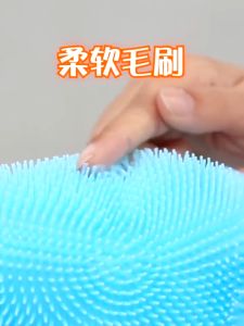 1 Pair Pet Dog Cat Bathing Glove Brush Magical Washing Glove Silicone Dishes Cleaning Brush Pet Bath Gloves Cat Scratch