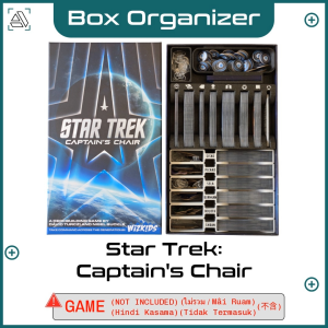 Star Trek: Captains Chair Board Game Box Organizer