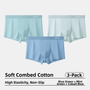 MiiOW | Cotton Summer Breathable Mens Boxer Briefs