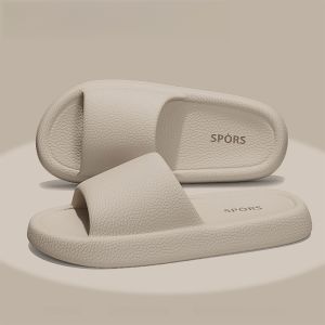 Womens Summer Outdoor Wearable Slip-resistant EVA Home Bathroom Comfortable Flat Heel Cartoon Print Footwear Indoor Slippers