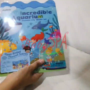 ♥♥♥ 𝐒𝐆 𝐒𝐞𝐥𝐥𝐞𝐫 BabySPA Reusable Jelly Sticker Play Set Toy for Kids for Ages 3+