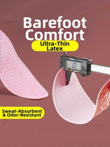 NUOXINXIAO | Barefoot Wearable Socks-Free Non-stick Sweat-absorbent Anti-odor Ladies Thin Insoles