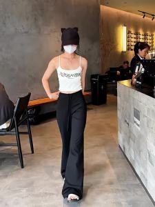 La Chapelle | Ivory Flowy Flare Casual Quick-Dry Yoga Pants
