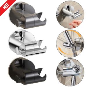 New Shower Stand Holder Universal Handheld Shower Head Bracket 360°Adjustable Suction Cup Shower Head Holder Bathroom Accessory