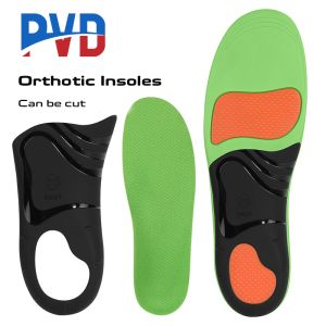 PVD 1Pair PU Orthotic Insole Arch Support Insoles Flatfoot Plantar Fasciitis Orthopedic Shoes Soles Heel Pain 鞋垫 防痛久站