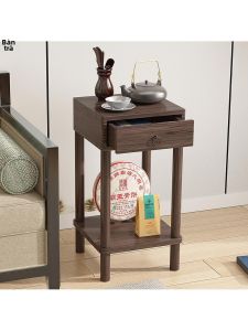 YYBAIO | Kệ Trưng Bày Bàn Trà Gỗ Nguyên Khối Cổ Điển Trung Quốc