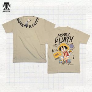 Baju Kaos Anak Tanggung Laki Laki Umur 7 - 16 Tahun Keren Premium Distro Tebal Lembut Motif Anime