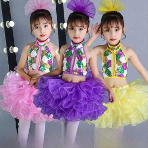 Váy Biểu Diễn Nhún Nhảy Cho Bé Gái Váy Công Chúa Váy Xếp Ly Lấp Lánh Váy Nhún Nhảy Cho Trẻ Em Váy Biểu Diễn Cho Trẻ Mẫu Giáo Váy Biểu Diễn Cho Bé Gái