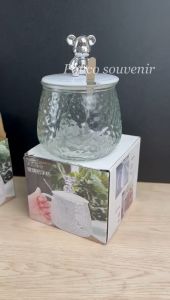 Gelas Kristal Gagang Panda Kemasan Plus Box