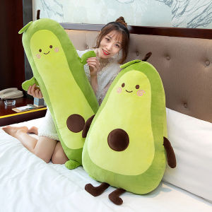 GỐI ÔM CHO BÉ MẪU GIÁO GIÁ RẺ HÌNH TRÁI BƠ DÀI CAO CẤP XUẤT KHẨU