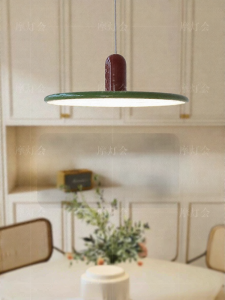 FANCY LAMP CLUB | Artistic French Creamy UFO Dining Chandelier