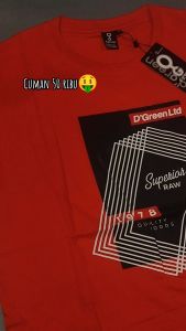 Kaos Distro Pria Bandung Tebal Trendy Simpel Murah