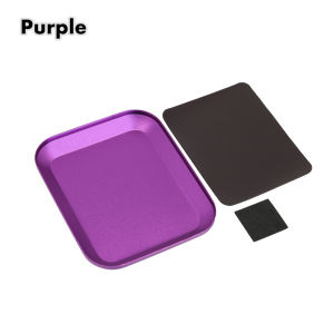 RC Repair Tool Aluminium Alloy Magnetic Screw Tray Plate For Airplane Car Boat Crawler Axial SCX10 D90 D110 Model Repair Tool