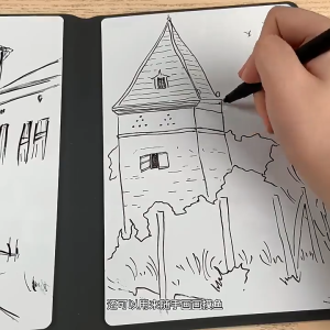 กระดาษโน้ตไวท์บอร์ด ขนาด A5 ลบได้ แบบพกพา พร้อมปกหนัง ใช้ซ้ําได้ สําหรับการเรียน วางแผน สํานักงาน โน้ตบุ๊ก