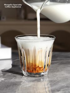 MONGDIO | High-Quality Elegant Coffee Glass Cup
