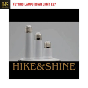Sambungan Fitting Lampu Downlight Panjang Extension E27 sambung fiting