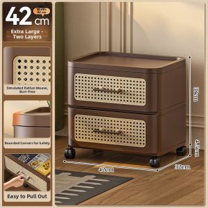 XINGYOU | Retro Multifunctional Storage Cabinet