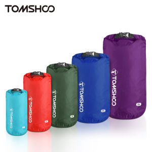 Tomshoo 5 Pack Waterproof Dry Bags Sacks Lightweight Waterproof Storage Dry Bags for Outdoor Camping Boating Hiking Rafting