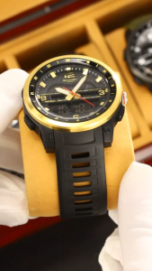 PENGIRIMAN INSTANT -- Jam tangan pria SKMEI 2401 Rubber dual time waterresist original