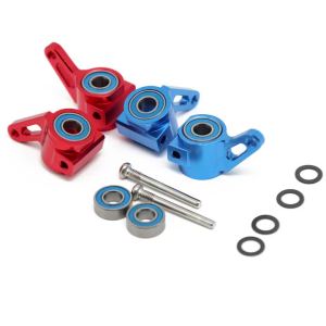 Aluminum Steering Knuckles #3736 for 1/10 Traxxas Slash Stampede Rustler Bandit Bigfoot 2WD Ford F-150 Raptor RC Car Upgrade