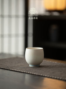 Chinese Style Ceramic Tea Cup Crystal Glaze Kiln Change Personal Specialty Drinking Cup Single Cup Home Use Gongfu Tea Set