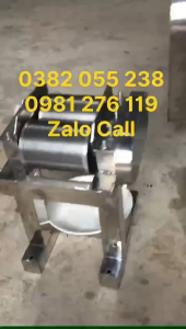 Máy thái bì heo bì lợn Inox quay tay