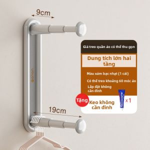 Kệ Treo Tường Điều Chỉnh Không Cần Khoan