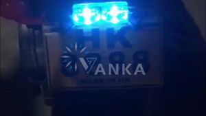 Vanka Motorcycle Flow Rgb Colorful Drl Led Strobe Brake Light 6 Led Flash Stop Light Car & Motorcycle Warning Lamp Day Tail Light 1PC