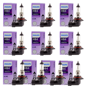 Philips | Philips 10 Lamps 9006 HB4 12V 51W P22d 9006CDC1 Brighter Original Light OEM Car Halogen Headlight Auto Bulb Fog Lamp 2 sold