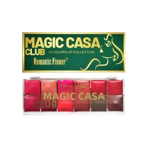 Bộ Son Bóng 12 Màu Dưỡng Ẩm Không Thấm Nước Bộ Son Môi Dành Cho Nữ Ngày Lễ Tình Nhân Trang Điểm Quà Tặng Bộ Mỹ Phẩm