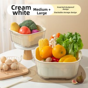 Suncha | Double-layered Thick Multi-purpose Drainage Basket