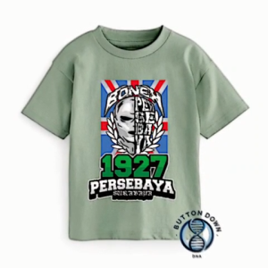 BUTTON DOWN / VIRAL Kaos anak distro kombinasi motif SIMPONS/ pendek LAKI" dan PEREMPUAN/COTTON COMBED PREMIUM