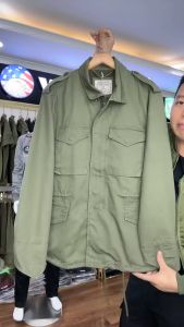 Áo Khoác Lính Philaket - Nato - M65 Hàng Kaki 2 Lớp Xịn Full Size 50kg - 100kg