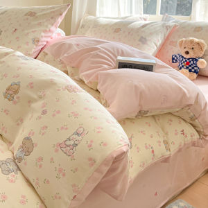 Deesse | Bộ Drap Giường Trẻ Em Hình Cartoon 100% Bông