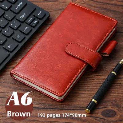 FARAMON | Portable A6 Notebook Office Meeting Planner with Logo Customization