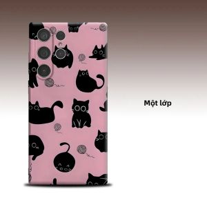 Ốp Lưng Bảo Vệ Kép Cao Cấp Yarn Cat Luxury Fashion Dành Cho Samsung Galaxy S26 S25 S24 A56 A36 - Chống Trầy Xước Chống Sốc Từ Tính