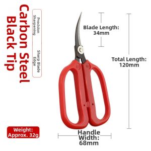 Industrial Stainless Steel Curved Scissors