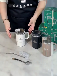 VIVOLILV 2-3 Days Delivery🚚304 Stainless Steel Vacuum cup Double-layer insulated Mugs 600ml office mug coffee milk cup Home drinking cup gift
