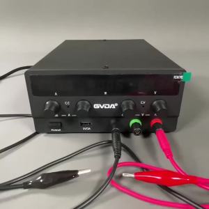 GVDA Adjustable DC Power Supply 30V 10A Lab Power Supply 300W Voltage Regulator Stabilizer 60V 5A Switching Bench Power Source