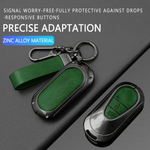 Smart Key Fob Case Cover Protector For Mercedes-Benz C E S Class GLC W206 W214 W223 C260 C300 E300 S400 S450 S500