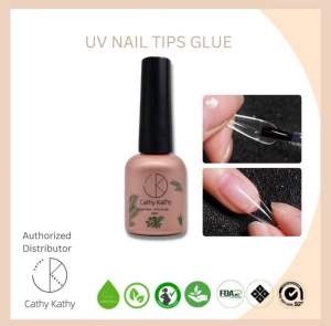 Cathy Kathy Professional UV Nail Tips Glue Gel Multi-purpose Nail Gel Glue and Nail Hardener in 15ml