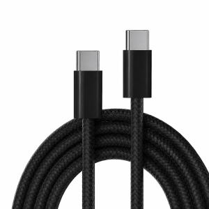 240W USB C to USB C Cable PD 3.1 5A Fast Charging Cord with E-Marker Chip Nylon Braided Type C Cable for Laptop Phone Tablet