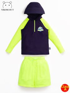 nikoscout | Hooded UV Protective Long Sleeve Separated Swimwear