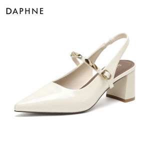 Daphne | Comfortable Peep Toe Mary Jane Heels Women