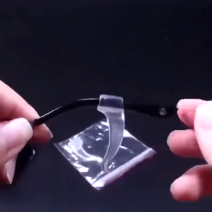 Silicone Anti Slip Ear Hook for Glasses Fixed Holder Prevent Slipping Off Glasses Leg Sleeve Bracket Comfort Soft Eyewear Retainers