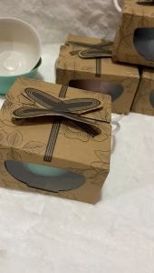 Souvenir Pernikahan 50 Pcs: Mangkok Bulat Soft Kemas Box