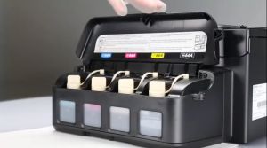 Epson 664 Inks for L1300, L200, L220, L300, L310, L350, L365, L565, L120 Printer - BK/CY/MG/YW