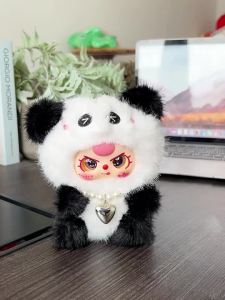 Động Vật Dễ Thương Sang Trọng Đồ Chơi Gấu Trúc Thỏ Móc Khóa Mềm Búp Bê Nhồi Bông Túi Trang Trí PP Bông Lấp Đầy Trẻ Em Quà Tặng Sinh Nhật 11-30Cm