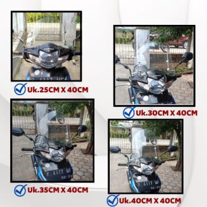 Windshield Revo abs Revo Revo fi Revo Fit Standard Visor Tameng Angin Windshield Motor Kaca Depan Visor Motor